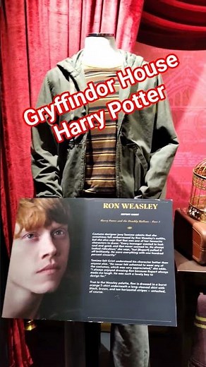 Gryffindor House at the Harry Potter Exhibition