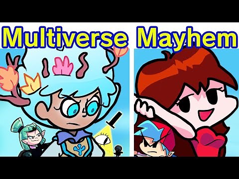 Friday Night Funkin' Multiverse Mayhem DEMO, The Owl House, Amphibia, Gravity Falls (FNF Mod/Disney)