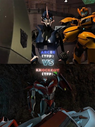 Arcee(TFP) vs Knockout(TFP) transformers#shorts