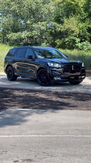 This 2022 @lincoln Aviator takes us to cloud 9. The black turbine 22” wheels on this sleek black three-row SUV makes it look like a private jet. Moving inside with the heated/ventilated/massaging perfect position 30-way adjustable seats add to that impression as well. What is your favorite aspect of this slick ride? Full review on our YouTube channel, link in bio. #GTGarageTalk #Lincoln #Aviator #LincolnAviator | GT: Garage Talk