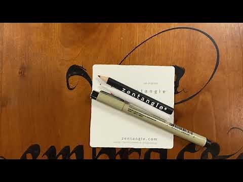 Voice Guided Tangle Lesson #1 with Molly Hollibaugh