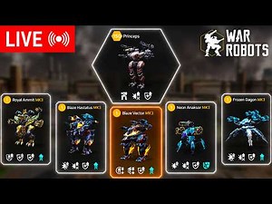 🔴 Live War Robots Gameplay | Best Robots, Meta Builds & High Damage Matches!