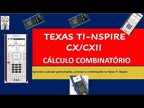 TEXAS TI - NSPIRE. COMBINATÓRIA