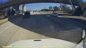 3.5M views · 19K reactions | WOW! Dashcam video shows a motorcyclist crashing into a flatbed truck on the 210 Freeway in Irwindale, CA. The motorcyclist was flung onto the flatbed and only suffered minor injuries, according to CHP.  Roberto Hernandez | KAKE News | Facebook