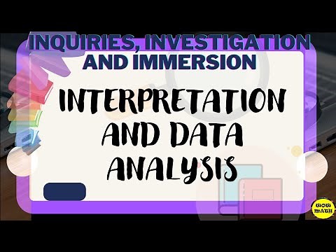 INTERPRETATION AND DATA ANALYSIS