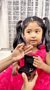 “Rahnuma’s 3rd birthday gift – gold earrings from mom 💖” #BirthdayGift #birthdayring #ourtinyworld #goldring | Our Tiny World