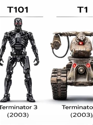 Wszystkie Terminatory timelapse. All Terminator models