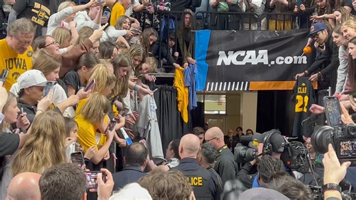 63K views · 2.2K reactions | Caitlin Clark leads the Nation in points, assists and autographs! | KWQC Joey Donia | Facebook