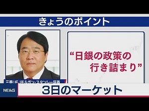 ３日のマーケット