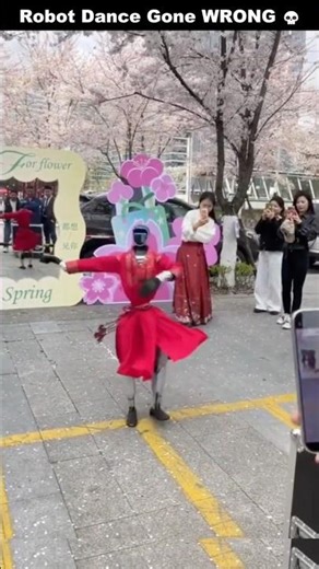 Unitree G1 Robot Dance Goes HORRIBLY Wrong! 💥 #shorts #robot #ai #unitreerobotics