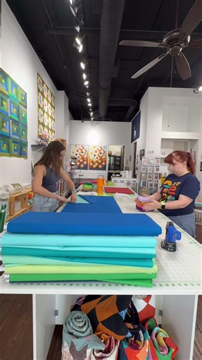 So about all those Log Cabin QAL bundles…