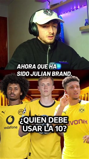¿Quién debe usar la 10? #bvb #futbol