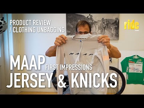 Product Review: MAAP Evade long-sleeve jersey & Team Bib Evo knicks, Unbagging & initial impressions