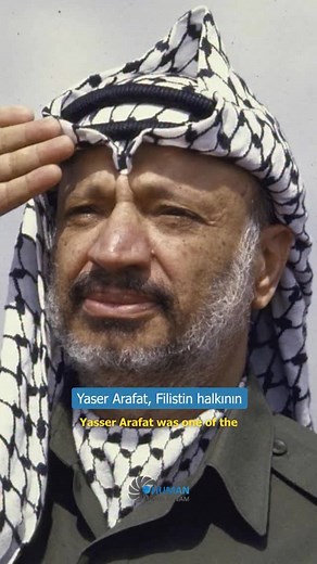 5.7K views · 6 comments | O, bir halkın umuduyla sürgün arasında yaşadı. Ne tam kazandı ne de gerçekten kaybetti. Filistin davasının sembol isimlerinden Yaser Arafat portresi He lived between exile and the hope of his people. He neither fully won, nor truly lost. A portrait of Yasser Arafat — one of the symbolic figures of the Palestinian cause.  | Human Movie Team | Facebook