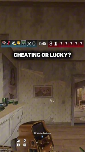 Cheating or lucky? #rainbowsix #rainbowsixsiege #gameplay #siegex #siege