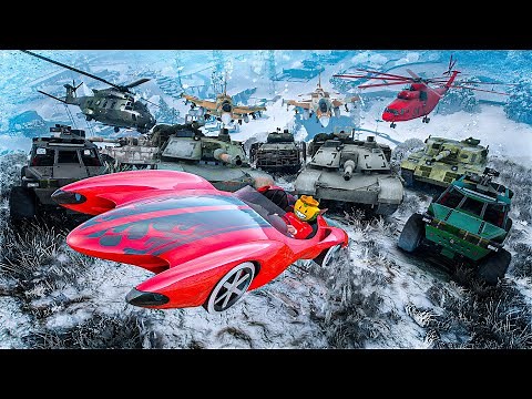 TODOS CONTRA MI CON EL SCRAMJET! EL MEJOR COMPAÑERO DEL MUNDO!! - GTA 5 ONLINE