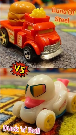 Hot Wheels Let's Race! Race 7: Buns Of Steel vs Duck 'n' Roll