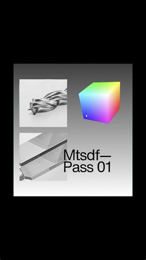 Aristide Benoist on Instagram: "My MTSDF generator is ready, built in Rust. The output is highly optimized and plugs directly into my WebGPU engine, using instanced glyphs. Text now aligns perfectly between canvas and HTML, whatever the font used, with accurate position, letter spacing and line height. 🦀 Next step is a particles module: simulation, point cloud, gaussian splatting. 🫧 Before that, I need to ship a few websites, including the @brijanpowell Studio website. I owe him so much, he li