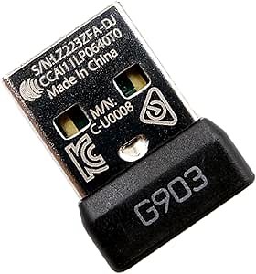 New USB Dongle Mouse Receiver Adapter Replacement for Logitech G903 Lightspeed Wireless Gaming Mouse