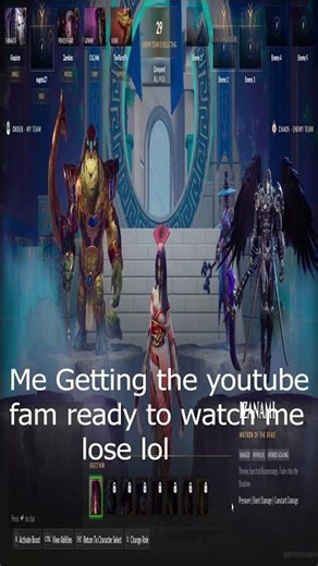 When you get your youtube fam ready for the action. #smite2 #smite #izanami #smitegameplay