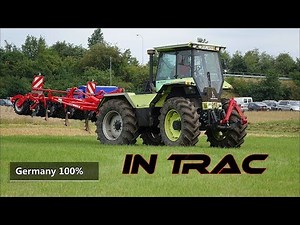 Deutz INTRAC Recently at the Historical Field Day Nordhorn + Ploughing Todesfelde