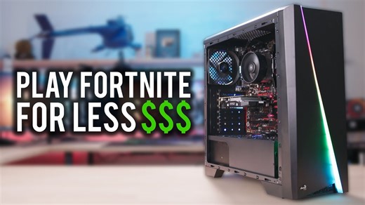 Building a cheap streaming PC for Fortnite!