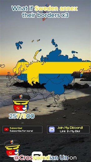 What if Sweden annex their borders times... #eurasia #mapping #europe #asia #mapping