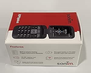 Sonim XP3 Plus XP3900 Non Camera 4G LTE 16GB AT&T GSM Unlocked Black Rugged Flip Cellphone Like New (Renewed)…
