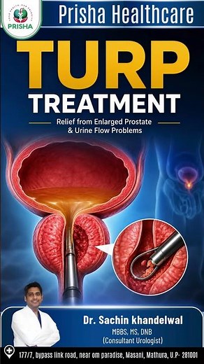 TURP Treatment – Relief from Enlarged Prostate & Urine Flow Problems