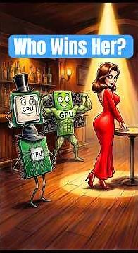 Answer Explained Simply TPU vs GPU vs CPU Who Wins AI? #aichips #TPU #GPU #CPU #ai