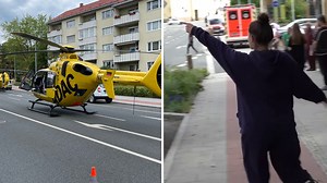 41K views · 485 reactions | "Wenn ihr dort liegen würdet", ruft die Feuerwehrfrau den Schaulustigen zu: Am Wochenende haben die einen Einsatz mit einem schwerverletzten Einjährigen behindert. Mehr zum Thema: www.infranken.de/5475447 (srü) | inFranken.de | Facebook