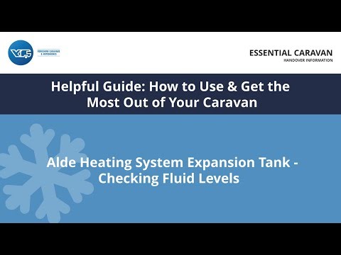 How Do I Check The Fluid Levels on My Alde Heating System Expansion Tank? | Caravan Handover Guides