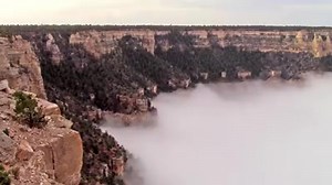 712K views · 9.1K reactions | Time-lapse video of today's total cloud inversion that filled Grand Canyon. The action in this 1 minute video would take 15 minutes in real time. Almost looks like the tide coming in and going out. NPS Video by Michael Quinn. | Grand Canyon National Park | Facebook