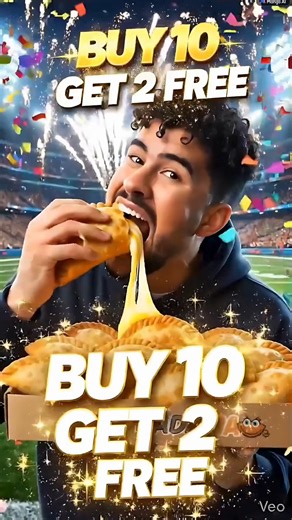 EmpanadaMania™️️|EMPANADAS|FOOD TRUCKS|CATERING on Instagram: "😱 "Wait... you ordered PIZZA again?" - Your Guests Primary Text: Don't be that host. You know, the one with the sad pepperoni box sitting on the counter. 💀 Be the LEGEND who brings Empanadamania to the party. Bad Bunny was shocked for a reason—because nothing beats the BIG EMPANADA experience. ✅ Hotter. ✅ Cheesier (Colby & Monterey Jack). ✅ Bigger. 🚨 FINAL CALL FOR NJ: Delivery slots are vanishing faster than a timeout. BUY 10 GET