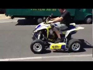 Suzuki ltz400 superbike conversion GSXR 750 Road legal quad bike