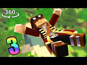 The Dropper 3 - The Craziest Drops! - 360° Minecraft Video