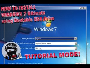 How to Install Windows 7 from USB Drive | Step-by-Step Installation Guide (2025)