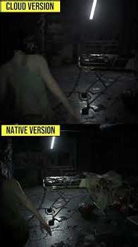 Resident Evil 7 Native vs Cloud Version Nintendo Switch 2 Graphics Comparison