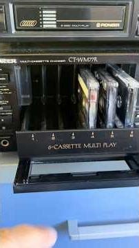 Очень редкий кассетный чейнджер Pioneer CT-WM77R 6+1, Япония 1991 год.