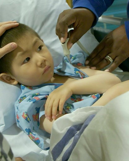16,000 children and teens in the U.S., like Riku, will be diagnosed with cancer this year. | St. Jude Children's Research Hospital