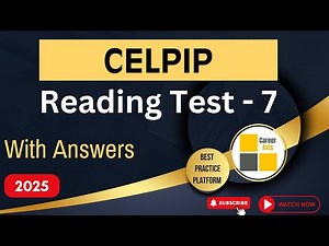 Celpip Reading Mock Test - 7 | Celpip Reading Practice Test With Answers - 2025
