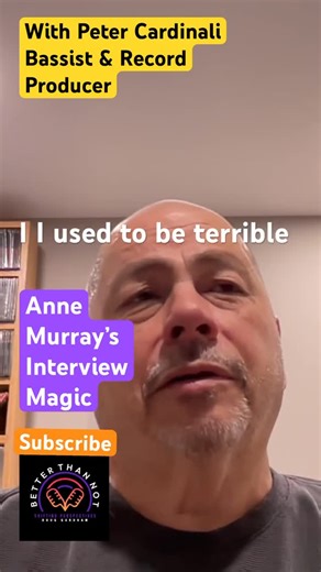 Douglas Gardham on Instagram: "Anne Murray’s Interview Magic with bassist & record producer Peter Cardinali in Episode #95 of the Better Than Not podcast. Subscribe too to my YouTube channel Better Than Not. #nothingiswhatitseems #shiftingperspectives #thoughtprovokingideas @almarecordsofficial @canadian_music @amazing.bassists @theannemurray @annette.murray_50"