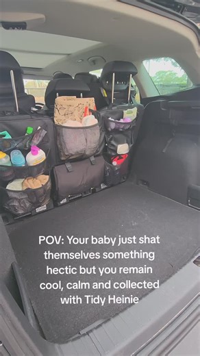 Tidy Heinie® on Instagram: "Nappy change like a pro with Tidy Heinie 🤰🏻😎 . . . #mumcar #dadcar #mumlife #sydneymum #melbournemum #parentinghacks #organisedmum #parenting #foryou"
