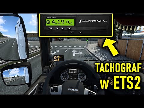 TACHOGRAF do ETS2 | PROSTY SPOSÓB NA REAL LIFE