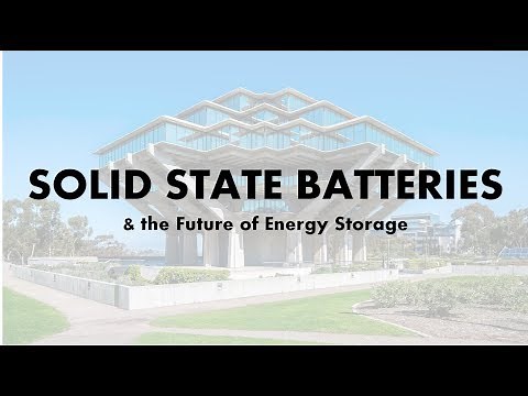 Solid State Batteries & the Future of Energy Storage