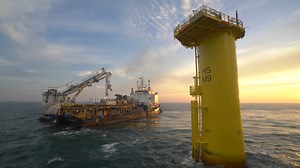 Hohe See & Albatros inter-array cable installation