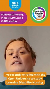 4.4K views · 31 reactions | #LearningDisabilityNursesDay In this video, Tracy, one of our Healthcare Support Workers (HCSWs), shares her current journey towards becoming a Learning Disability Nurse through the Open University. Discover how she found her passion for this vital role and what motivates her every day. Full video: https://youtu.be/aDsowMYeW3w #NHSGrampian #HealthcareHeroes #ProudToBeNHSG #ChooseLDNursing #InspireLDNursing #LDNurseDay | NHS Grampian | Facebook