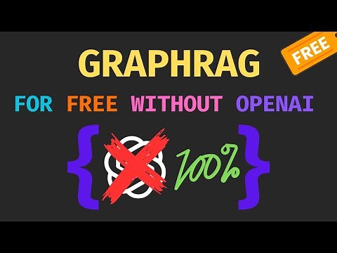 GraphRAG Free: Use Without Open AI API Key