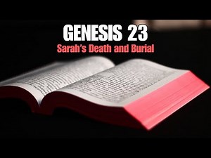GENESIS 23 - Sarah’s Death and Burial