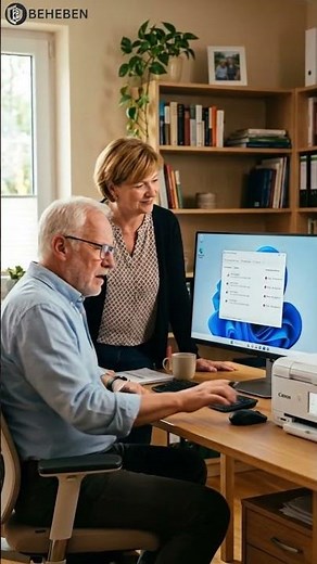 Druckaufträge hängen fest – so löst du es #druckerproblem #windowshilfe #druckerfix #pcbeheben
